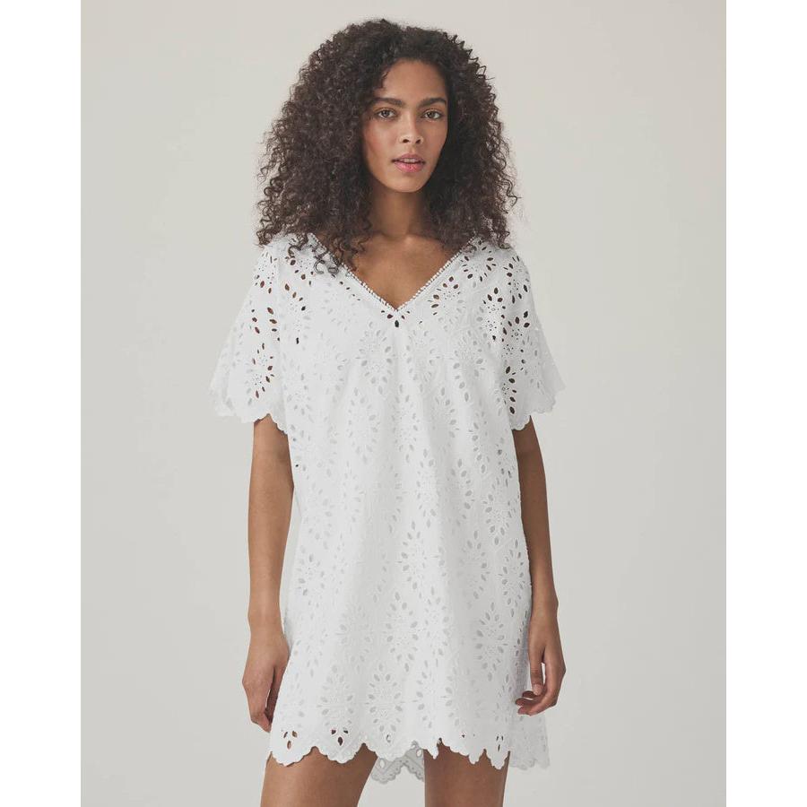 Splendid Sandro Eyelet dress - White