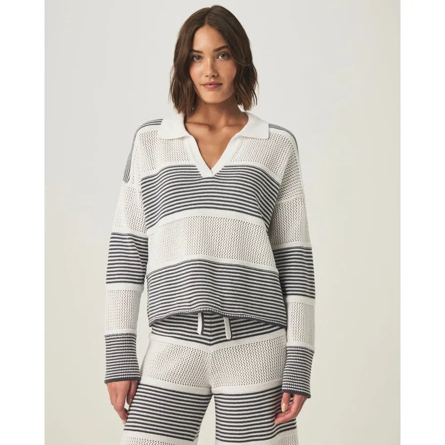 Splendid Ronnie Sweater - Ink Stripe