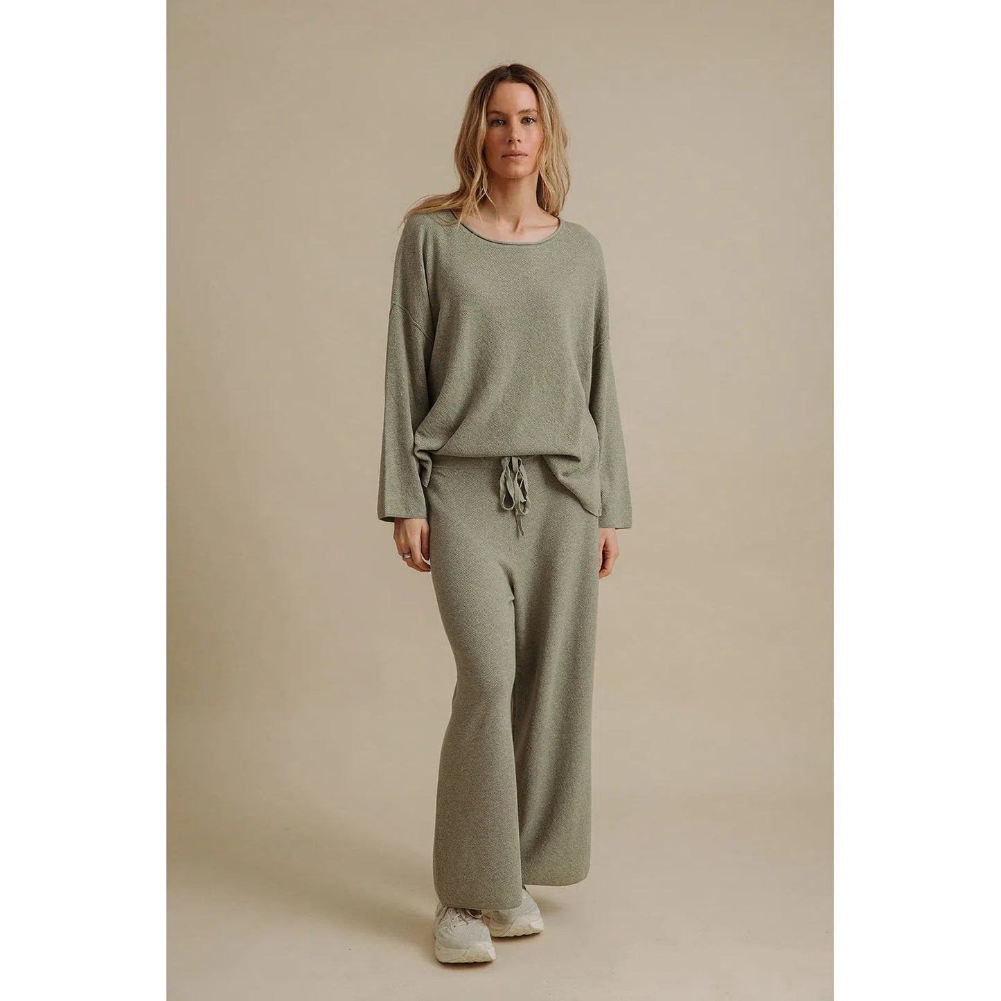 Talamaya Winter Retreat Merino Cotton Pant - Acacia