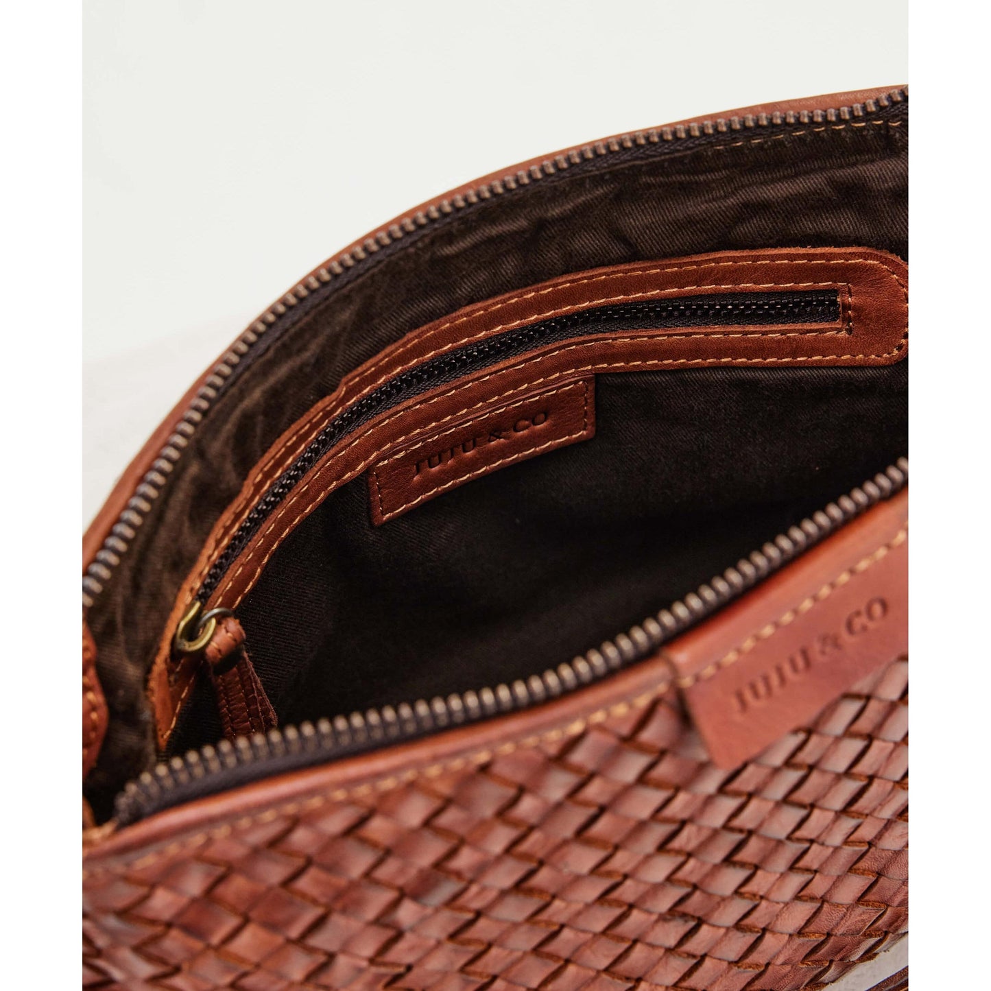 JuJu Basque Crossbody Bag - Amber