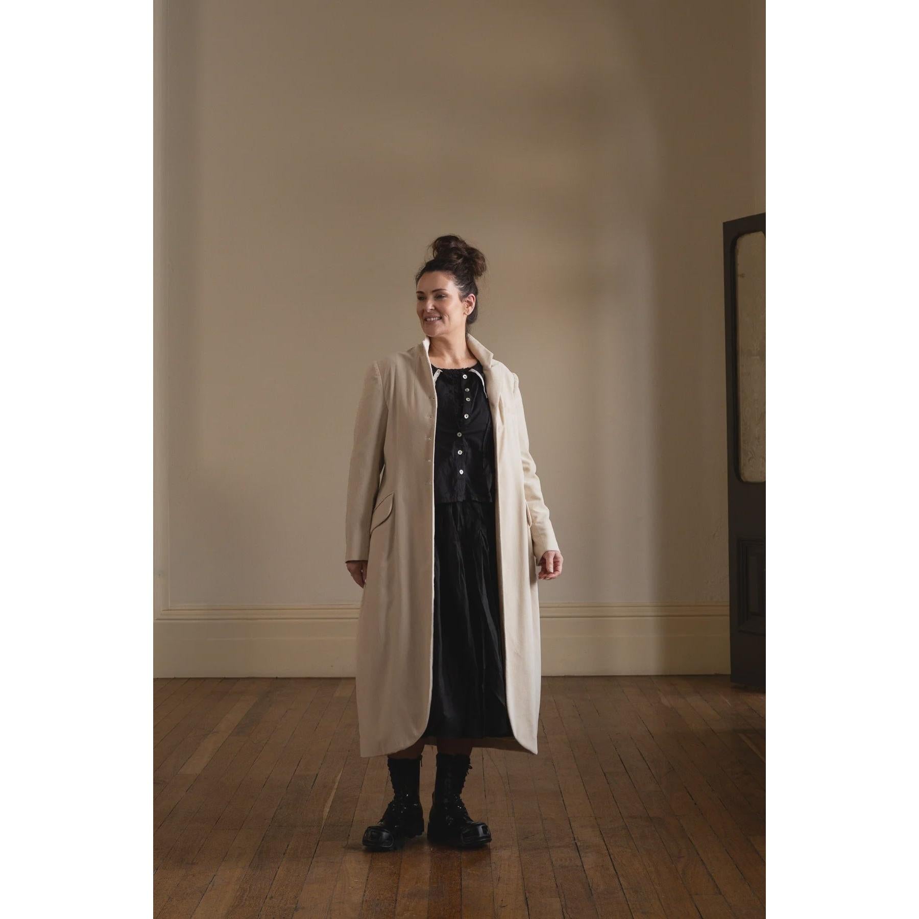 Meg By Design Arc Coat Cotton Velvet - Fawn  meg by design Pisces Boutique