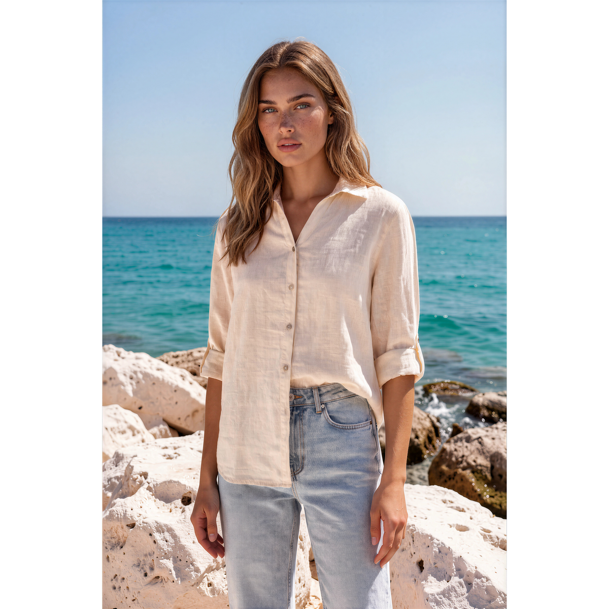 La Gemme Gia - Cream  La Gemme Pisces Boutique