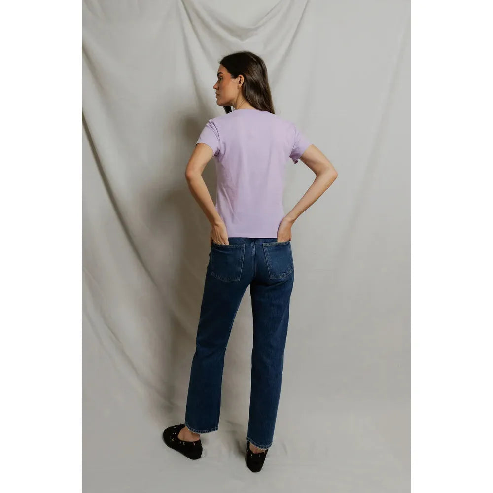Perfect White Tee Hendrix Boxy V - Ultraviolet  Perfect White Tee Pisces Boutique
