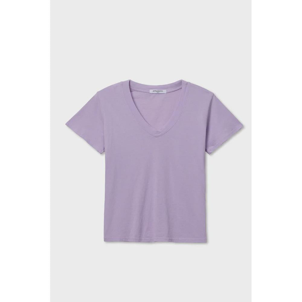 Perfect White Tee Hendrix Boxy V - Ultraviolet  Perfect White Tee Pisces Boutique