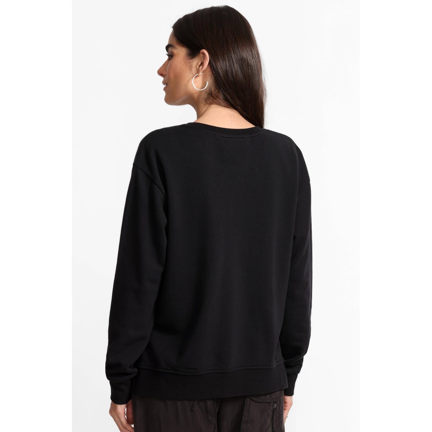 Johnny Was Pajaro Sweatshirt - Black  Johnny Was Pisces Boutique