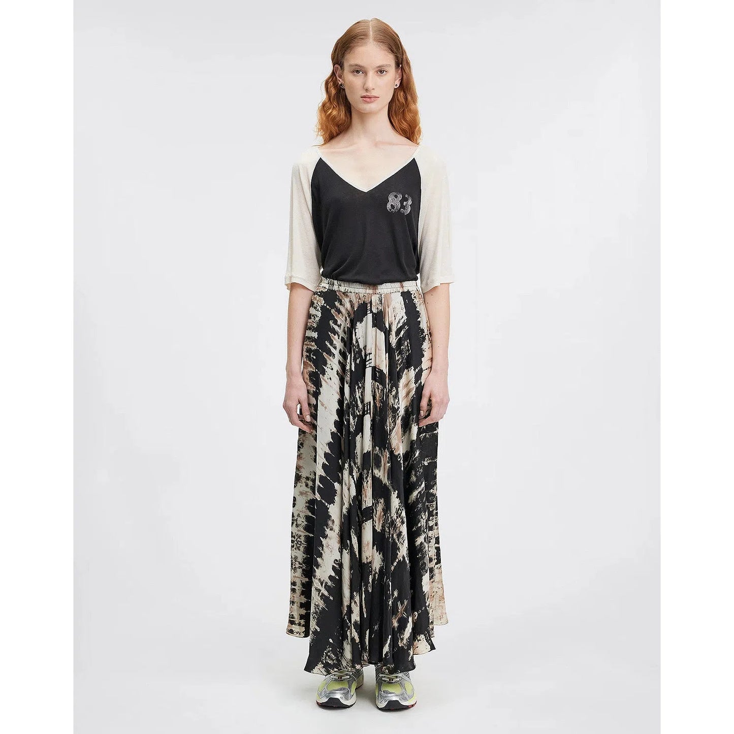 Mes Demoiselle Frim Skirt - Tie Dye