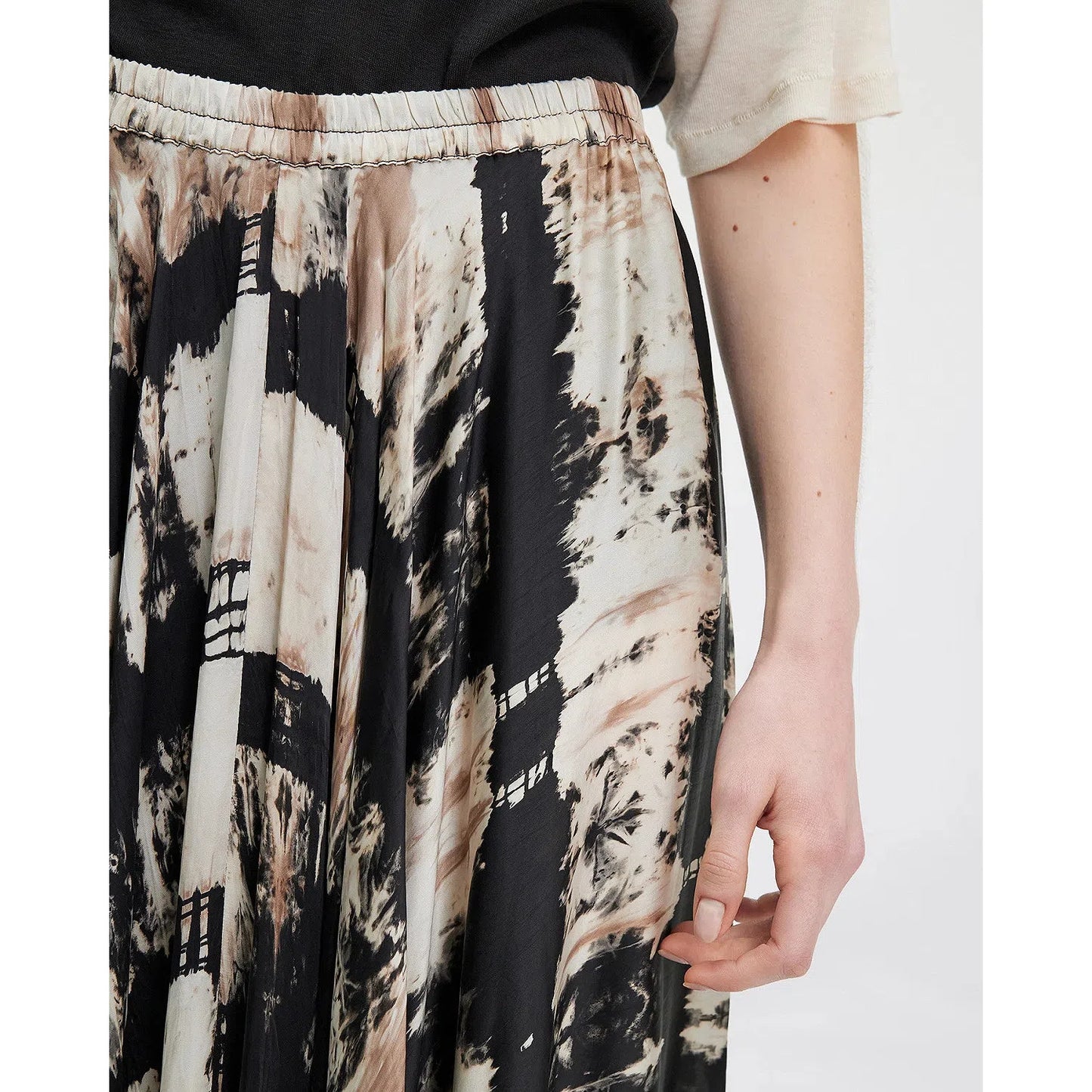 Mes Demoiselle Frim Skirt - Tie Dye