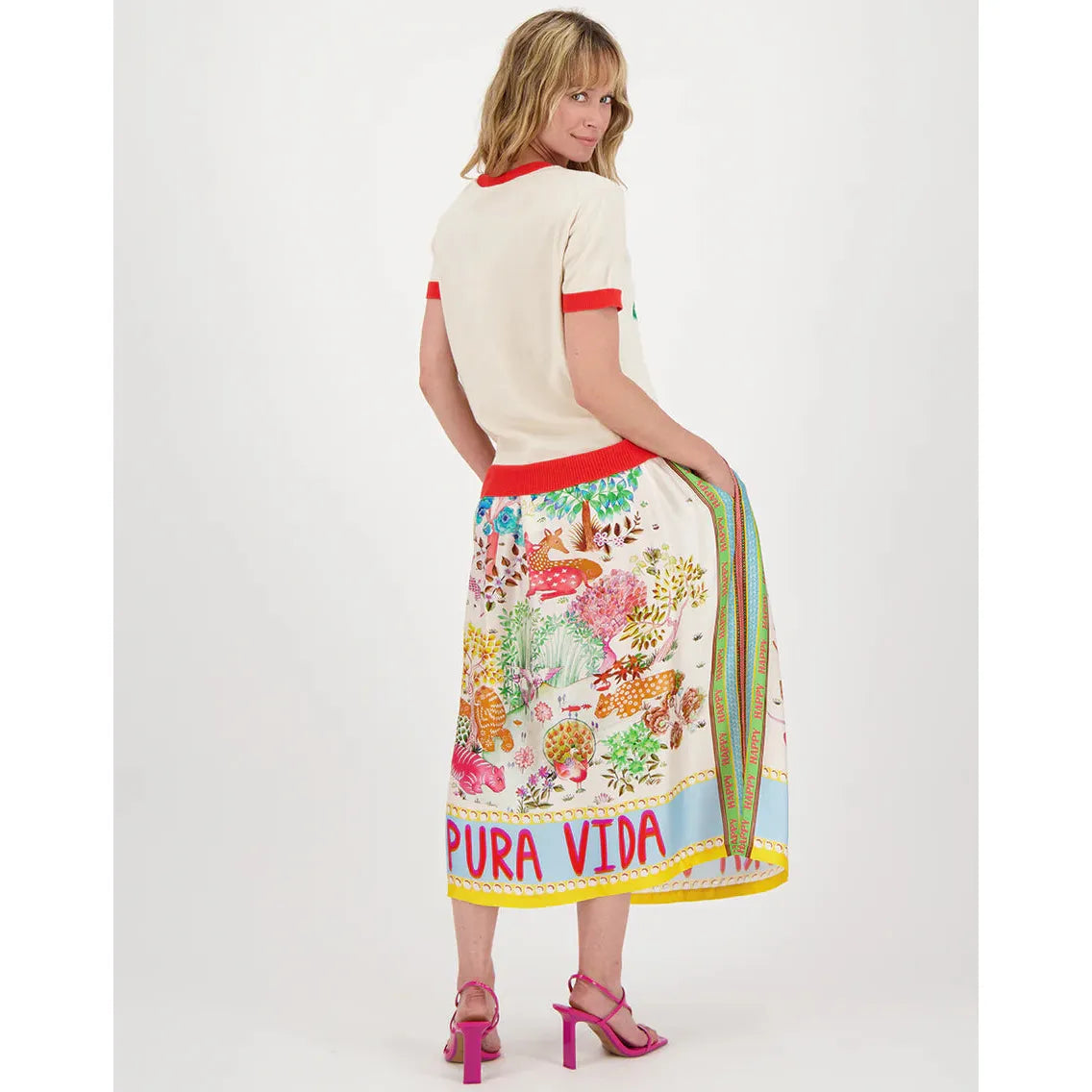 ME 369 Nora Knit Top - Palm