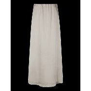 Second Female Odile Sateen Maxi Skirt - Stone