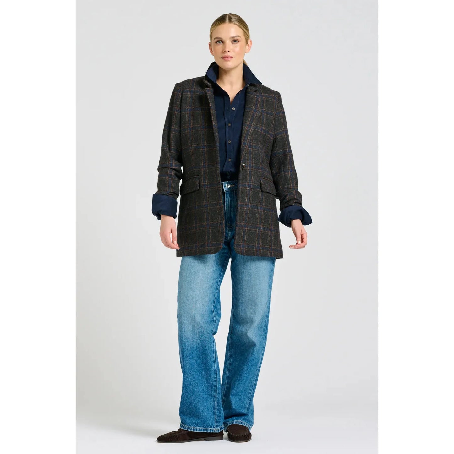 Shirty The iris Blazer - Perfect Plaid  Shirty Pisces Boutique