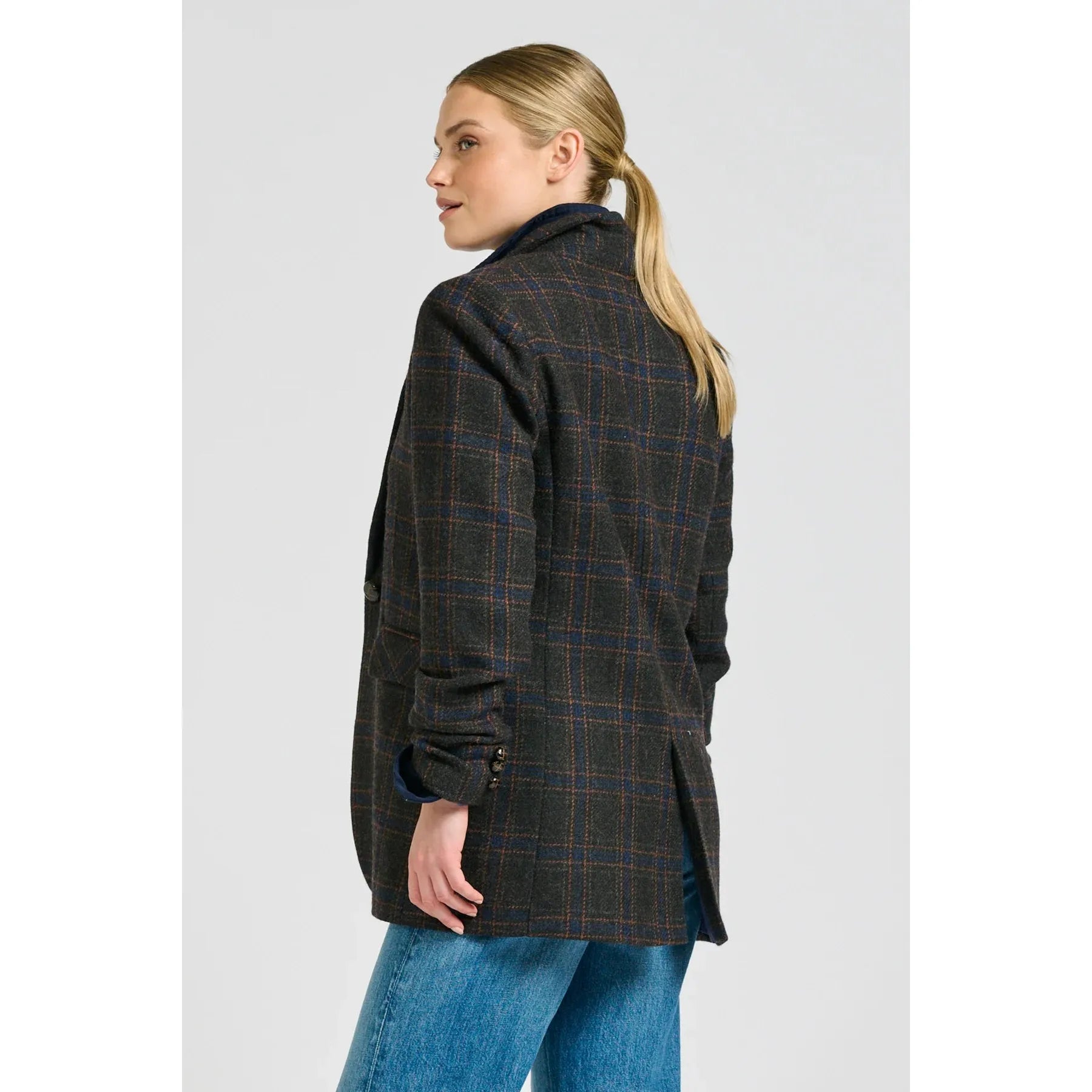 Shirty The iris Blazer - Perfect Plaid  Shirty Pisces Boutique