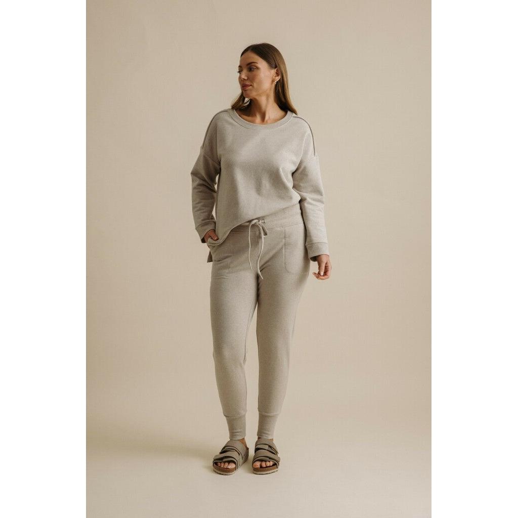 Talamaya Heavenly Fleece Windcheater - Wheat  Talamaya Pisces Boutique