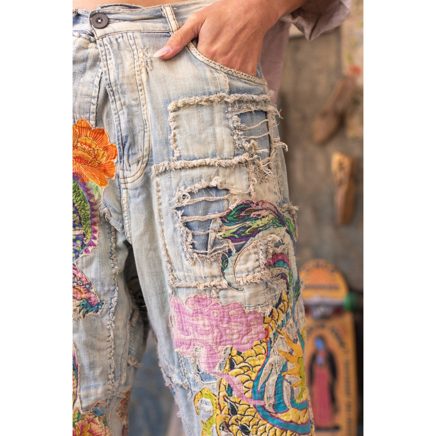 Magnolia Pearl Sea Dragon Miner Denims - Faded Indigo