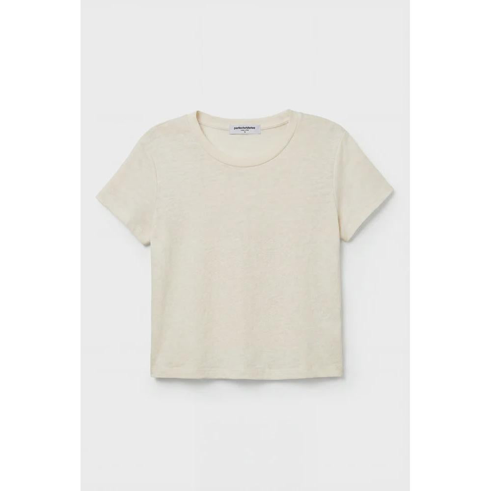 Perfect White Tee Vivian Hemp Cotton Tee - Natural  Perfect White Tee Pisces Boutique