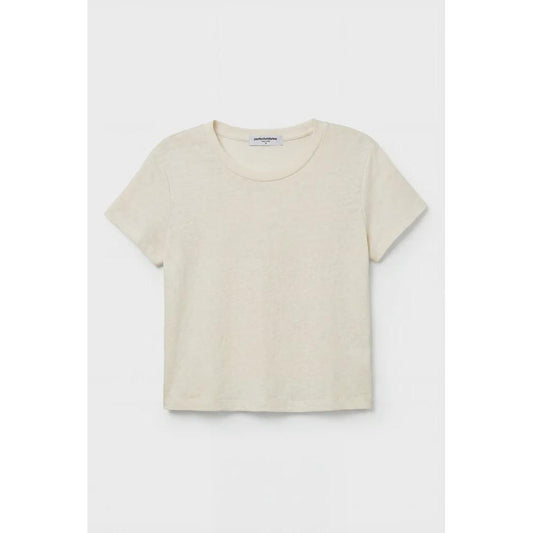 Perfect White Tee Vivian Hemp Cotton Tee - Natural  Perfect White Tee Pisces Boutique