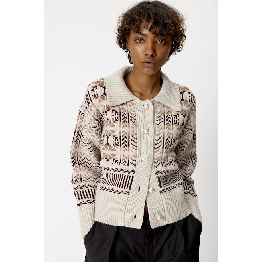 Gestuz MisoIGz Cardigan Moonbeam Multi Pisces Boutique