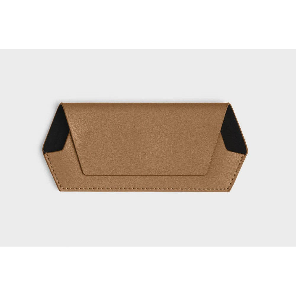 Fox and Leo Glasses Case - Tan