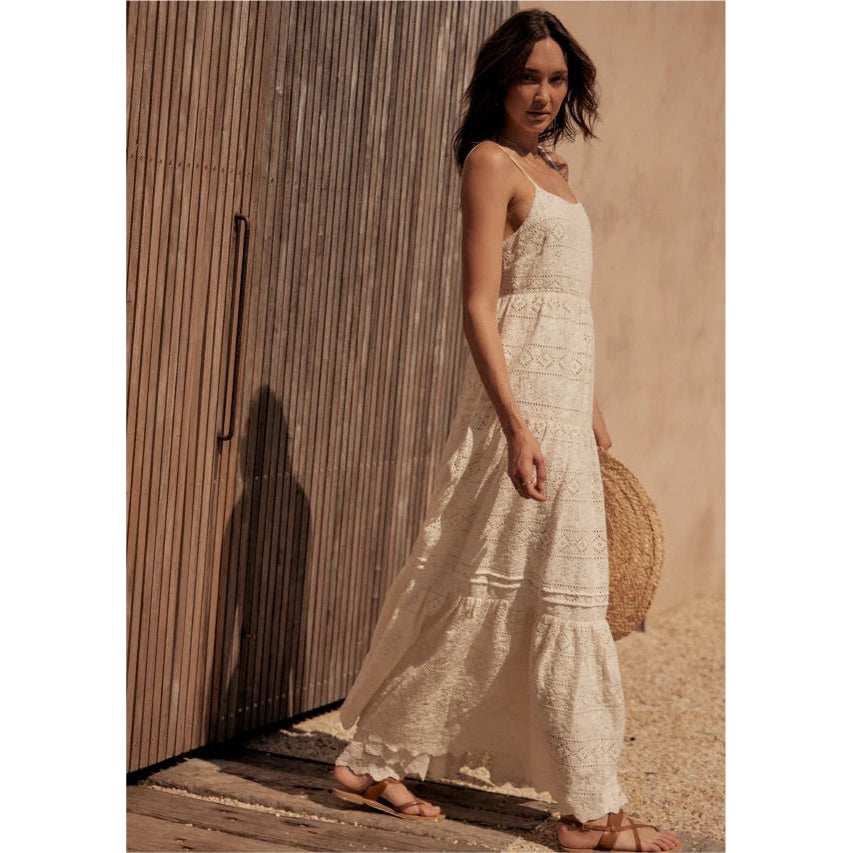 MOS Sunkissed Midi Dress - Ivory  MOS Pisces Boutique