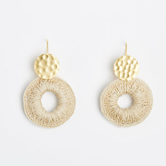 Bilum & Bilas Kina Earrings - Gold