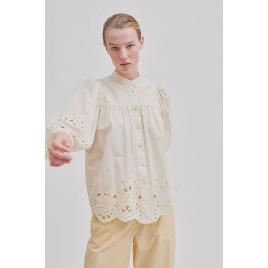 Second Female Limonata Shirt - Antique White