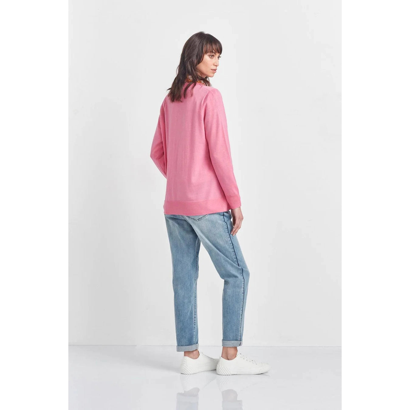 Verge Network Sweater - Pink Panther