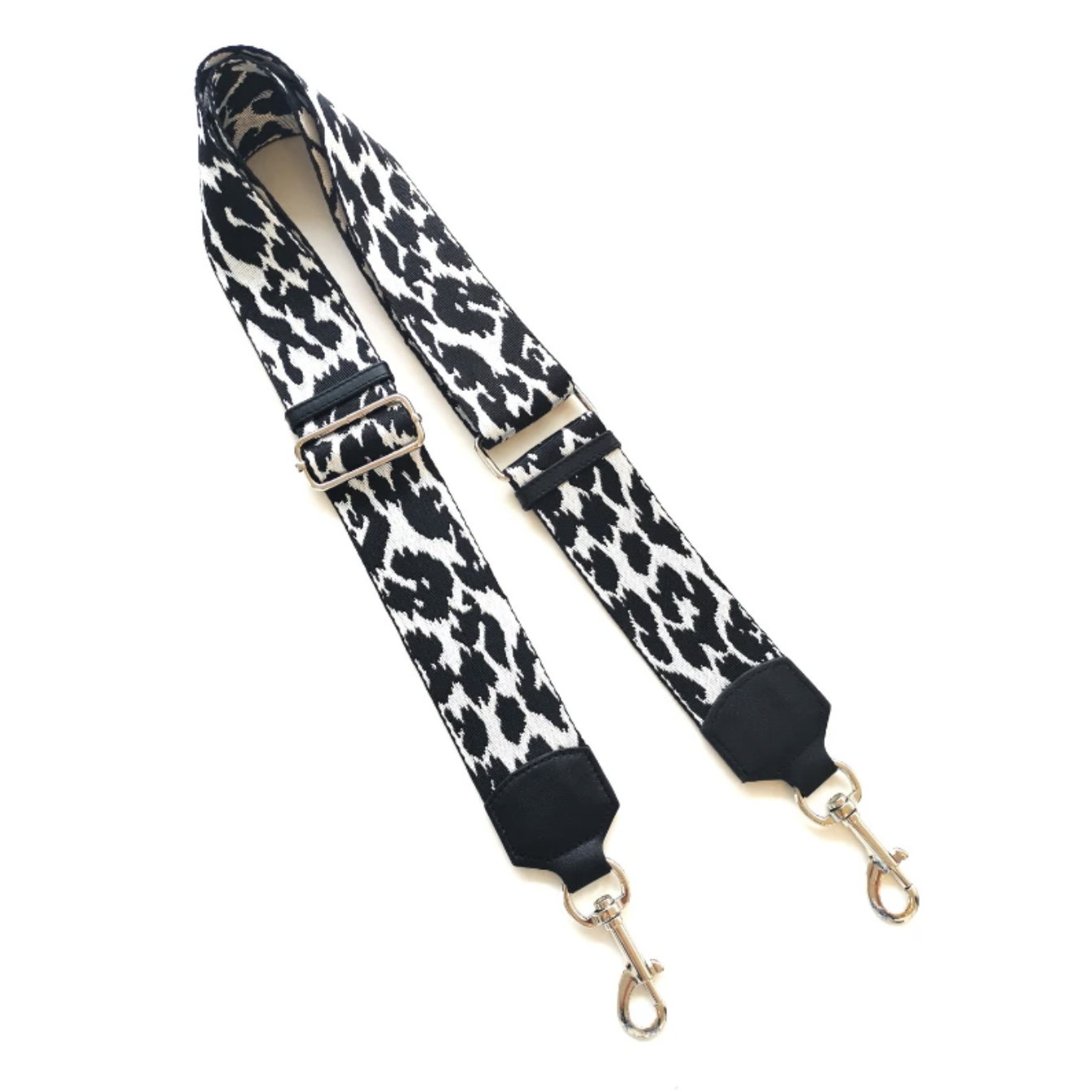 Paula Ryan Shoulder Bag Strap - Black/ Nickel
