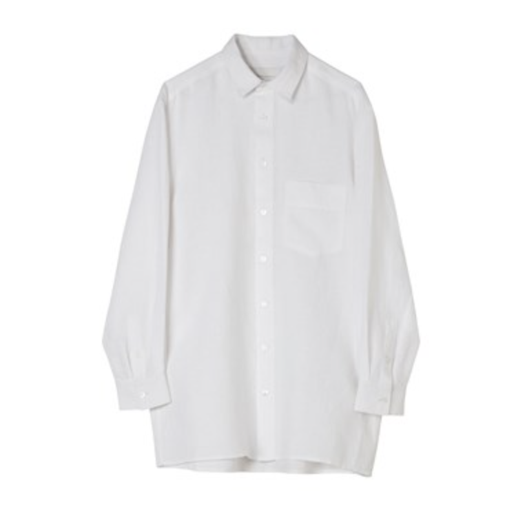 The Handsome Man Shirt - White  Brigid McLaughlin Pisces Boutique